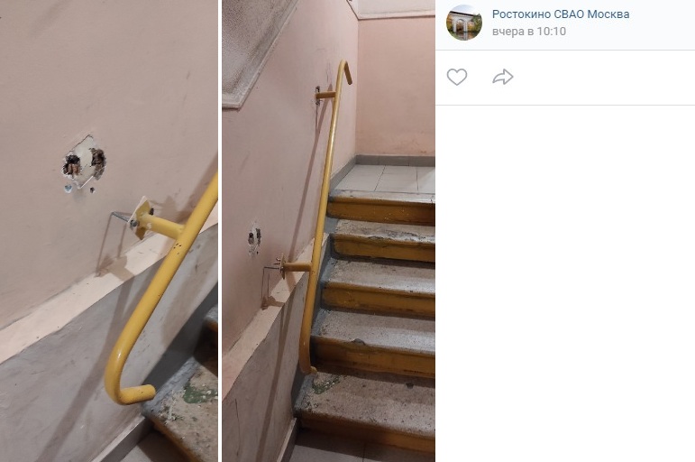 За Халком в подъезде дома на Докукина приберут коммунальщики